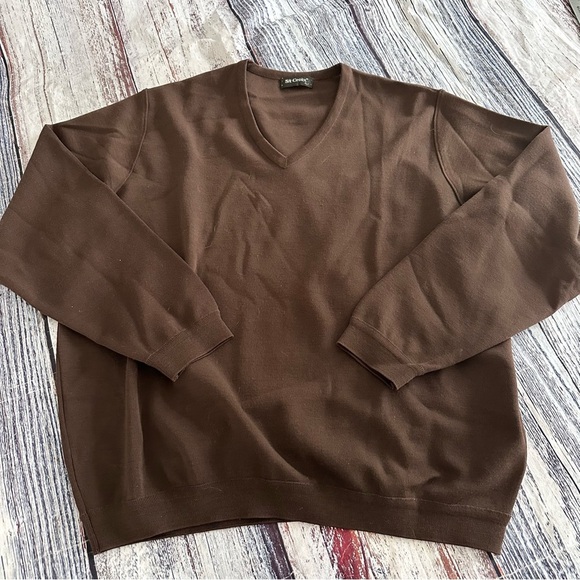 Vintage Other - Vintage St. Croix 100% Wool Brown V-Neck Sweater​